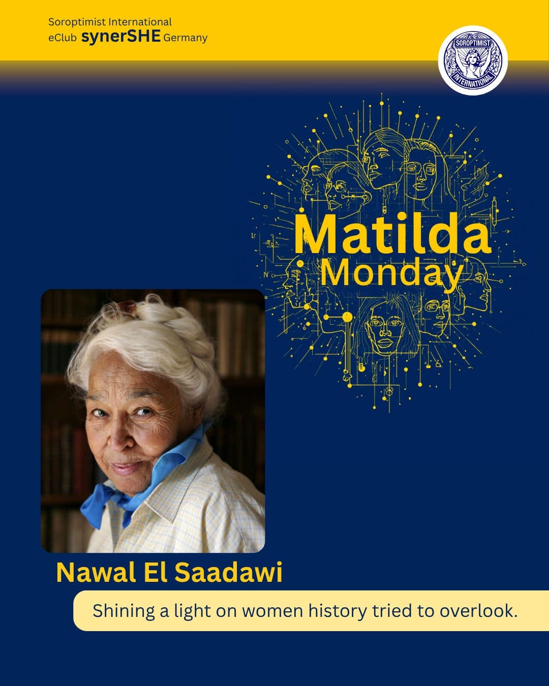 Some voices refuse to be silenced. 💜 Dr. Nawal El Saadawi w (image 1)